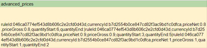 shopware 6 advanced pricing: csv