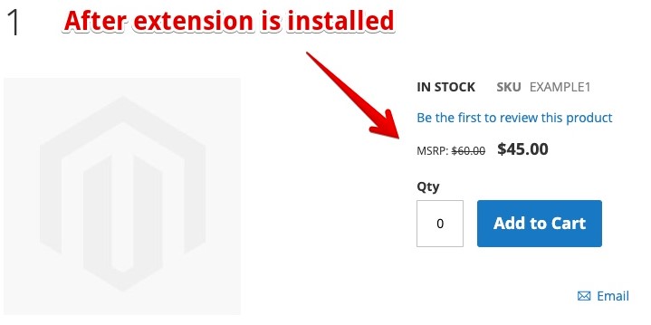 MSRP Meaning and Implementation in Magento 2 with third-party module