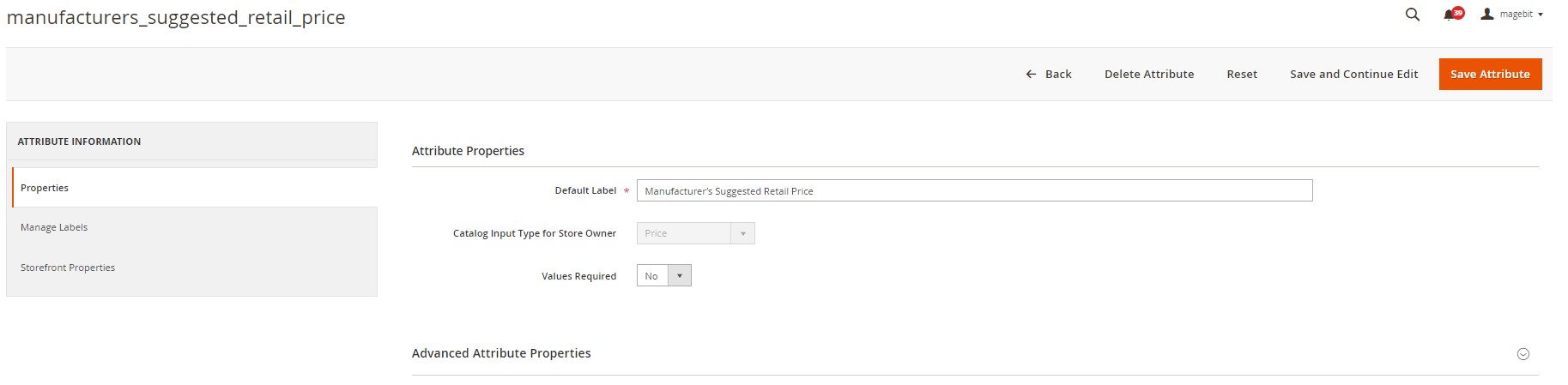 add new msrp attribute in Magento 2