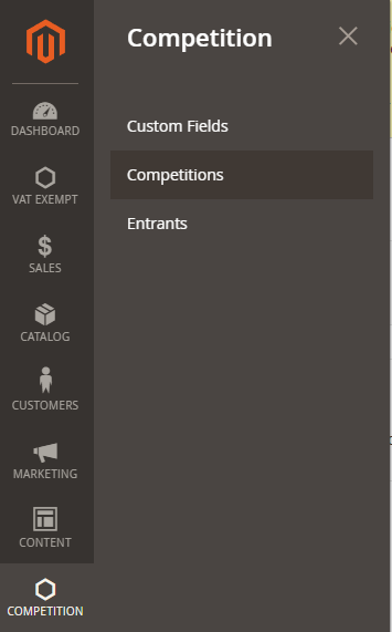 Magento 2 Competition Management