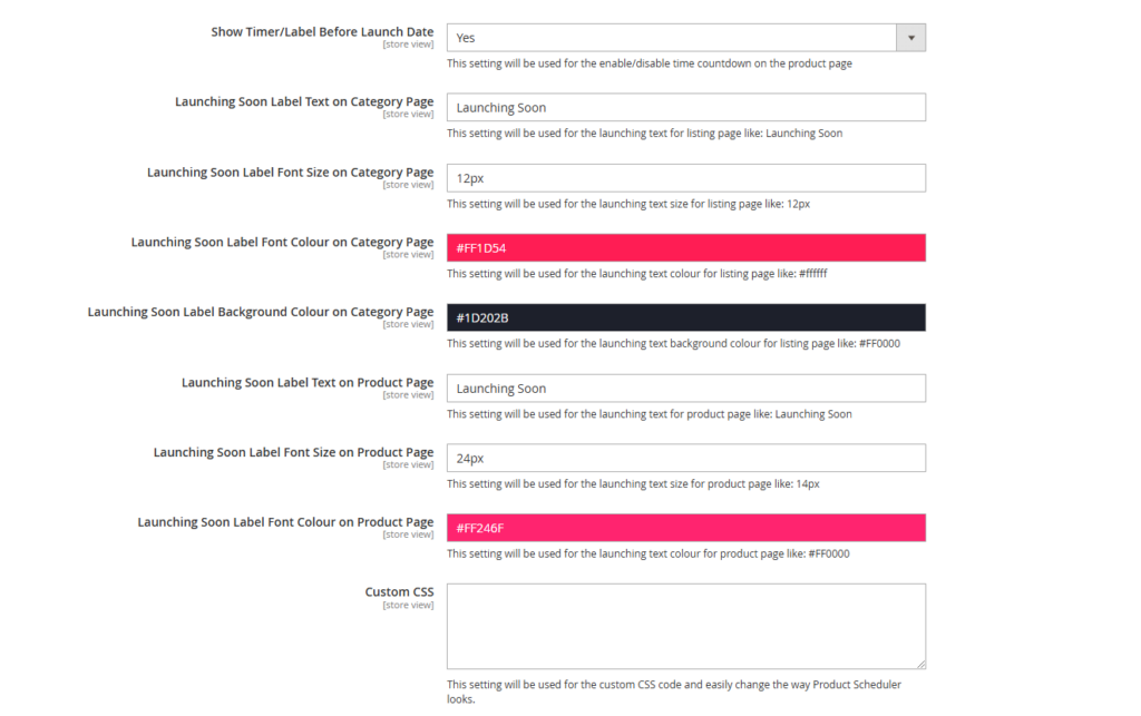 Magento 2 product scheduler configuration