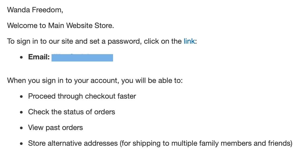 magento 2 b2b company registration email confirmation