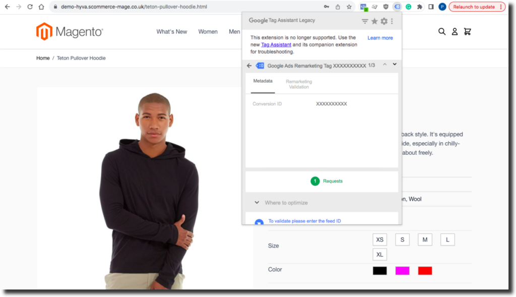 Integrate Google Ads Remarketing with Hyva Theme