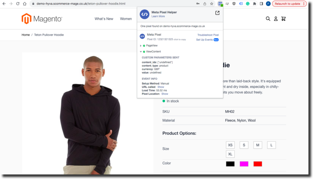 Integrate Facebook with Hyva Theme