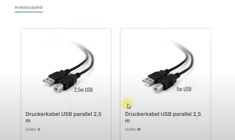 Shopware 6 cross selling section on the frontend