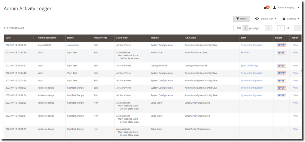 Secure your magento 2 store :- admin activity