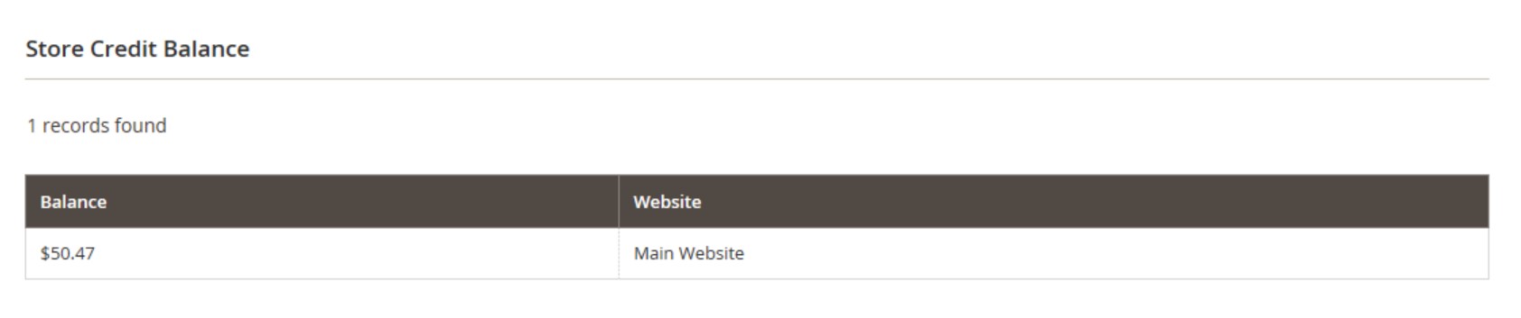 How to View a Customer's Store Credit Balance in Magento 2 Admin