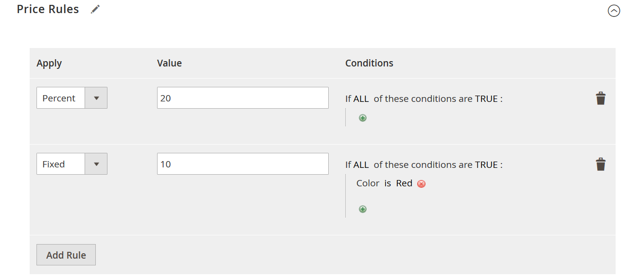 price rule configuration for improved adobe commerce data migration with Improved Import & Export