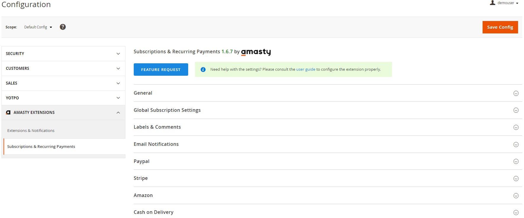 Amasty Subscriptions & Recurring Payments Extension review; Amasty Subscriptions & Recurring Payments Magento 2 module