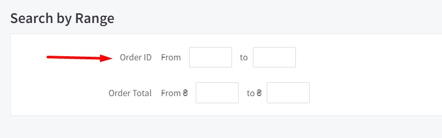 bigcommerce export order by order ID