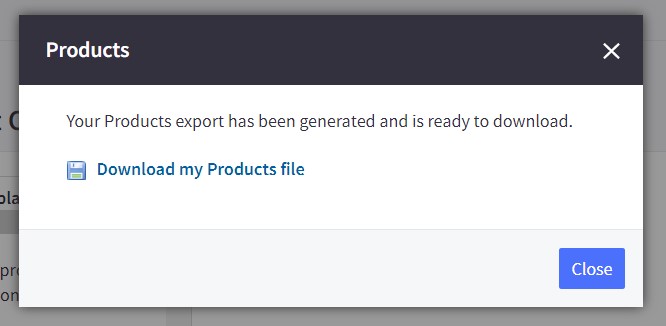 Bigcommerce export product csv download