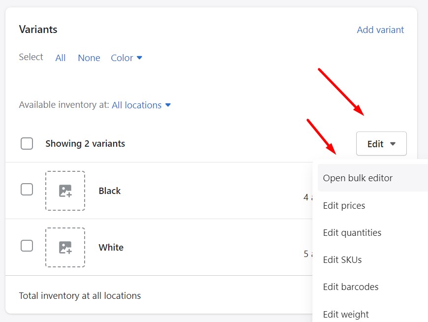 How to add products to Shopify